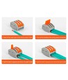 Koblingsklemmer sett 46 stk. - 0,32-2,5 mm² for 2/3/4/5 ledere