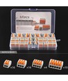 46 pcs. Connecteur sans vis - 0,32-2,5mm2, pour 2/3/4/5 fils