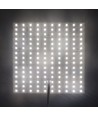 25x25 foldbart RGBW LED-ark RA95 15W - 24V DC, IP20