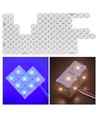 Vouwbaar LED Paneel RGB+NW RA95 - 24V DC, IP20, 49x24cm, 45W
