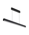 VT-7-44 LED pendelarmatur 40W - lineær, hængende, Samsung chip, op/ned system 3i1, sort hus