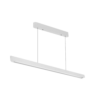 Vt-7-35 LED lampe 36W - lineær hengende opphengt, Samsung, diffusorplate type 3i1 hvit
