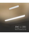 Vt-7-35 LED-lamp 36W - lineaire hangende pendel, Samsung, diffusorplaat type 3i1 wit