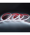 5m 20W/m Vanntett COB CCT LED-strip RA90 - 24V DC, IP68, 576 LED pr. meter