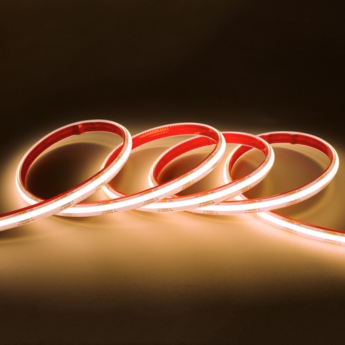 5m 20W/m Waterdichte COB CCT LED-strip RA90 - 24V DC, IP68, 576 LED