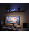 RGB Game On Néon Signe - Effet Miroir Infini, Bluetooth, Contrôle par Application