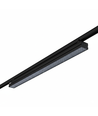 Rail d'éclairage LED triphasé 38W - 170 lm/W, 115 cm, noir, pour bureau et magasin