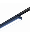 Rail d'éclairage LED triphasé 38W - 170 lm/W, 115 cm, noir, pour bureau et magasin