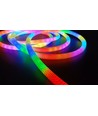 3m RGBIC Neon flex slang - USB, IP20, complete set, geweven touw, Bluetooth App, afstandsbediening
