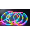 3m RGBIC Neon flex slang - USB, IP20, complete set, geweven touw, Bluetooth App, afstandsbediening
