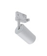 Spot sur rail triphasé 6W GU10 dimmable DimToWarm - Blanc, ampoule DimToWarm incluse