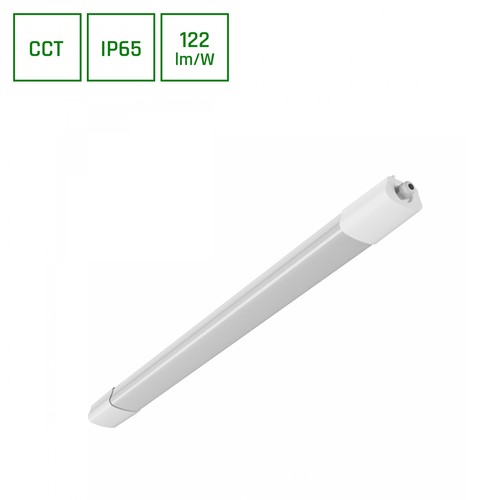 Réglette LED complète 60cm 18W Limea Select - 122lm/W, IP65, 3xCCT, 5 ans de garantie