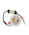 Spot encastrable 3W Ø8,5cm dimmable - Perçage : Ø7,5 cm, Dimensions : Ø8,5 cm, bord blanc