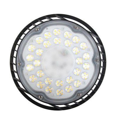 Suspension industrielle LED 105W (High Bay), 105lm/W - angle de diffusion 70°, IP65, IK06