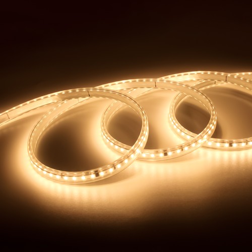 5m 12W/m LED-strip HiCRI X2 RA98 - 230V, IP67, 1000lm/m, in te korten per 10cm, tot 100m