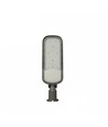 100W schemerings LED straatlamp - Schemeringssensor, Ø60 mm, grijs, IP65, IK09, 230V