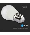 5 stuks E27 5W Wifi LED-lamp - G45, Tuya/Smart Life, werkt met Google Home