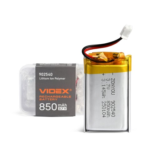 Oppladbart li-pol batteri - 850mAh