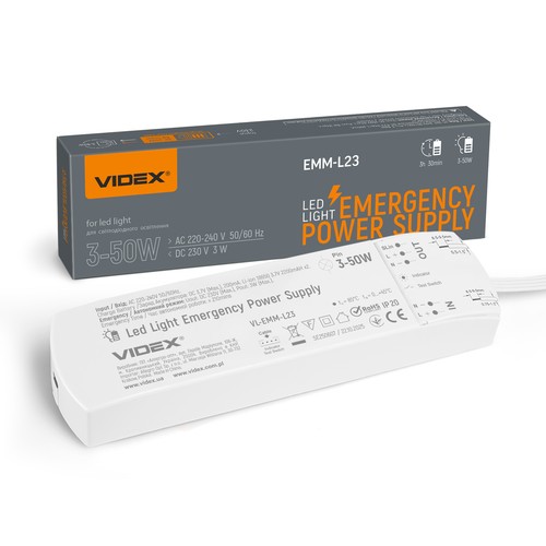 Module de secours LEDlife pour éclairage LED, 3-50W - 162x45x22 mm, batterie de secours pour éclairage de sécurité