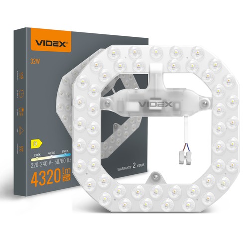 Module LED 32W pour plafonniers - 4320lm, 3CCT, montage magnétique, source lumineuse remplaçable