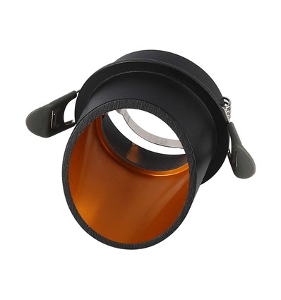 Vt-974 lampe GU10 - ronde noire