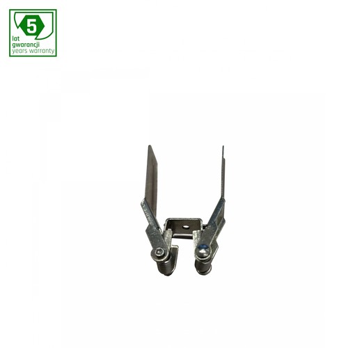 Support de montage pour rail magnétique Shift - Gris, acier, 25x25x75 mm, garantie 5 ans