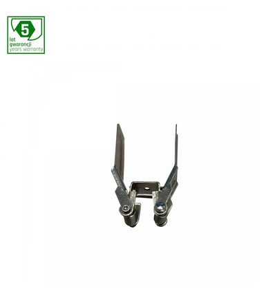 Support de montage pour rail magnétique Shift - Gris, acier, 25x25x75 mm, garantie 5 ans