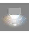 60cm LED-takarmatur, 15W - 100lm/W, CCT, hvit, IP20