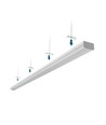 Plafonnier LED 120cm 30W LIMEA SUBTILO - 120lm/W, CCT, blanc, IP20, 1200x60x35mm