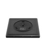 24W LED loftslampe, sort - 4000K, IP20 indendørs, Ra 88