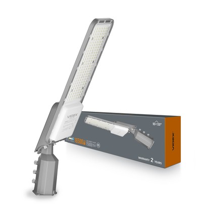 Lampadaire LED 150W - 110lm/W, IP65, 5000K, extérieur, 15.000lm