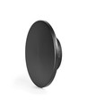 Dome 12W rund LED-vägglampa - IP65, CCT, svart
