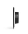 Dome 12W rund LED-vägglampa - IP65, CCT, svart