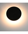 Lampe murale LED 12W - IP65, blanc chaud / neutre / froid, noir