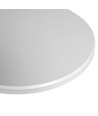 Dome 12W rund LED-vägglampa - IP65, CCT, vit