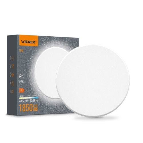 Dome 18W ronde LED wandlamp - IP65, CCT, wit