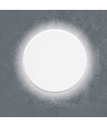 Dome 18W ronde LED wandlamp - IP65, CCT, wit