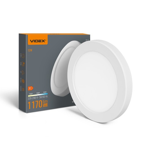 Plafonnier 12W, 3CCT - Ø167 mm, source lumineuse intégrée