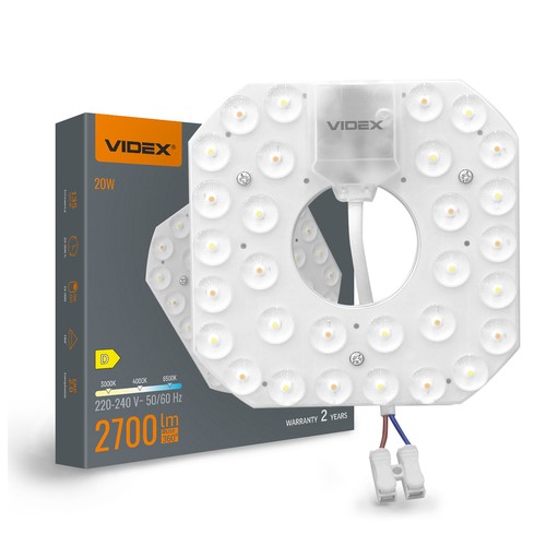 Module LED 20W avec aimant - 3CCT, 120°, IP20, pour plafonniers, source lumineuse remplaçable