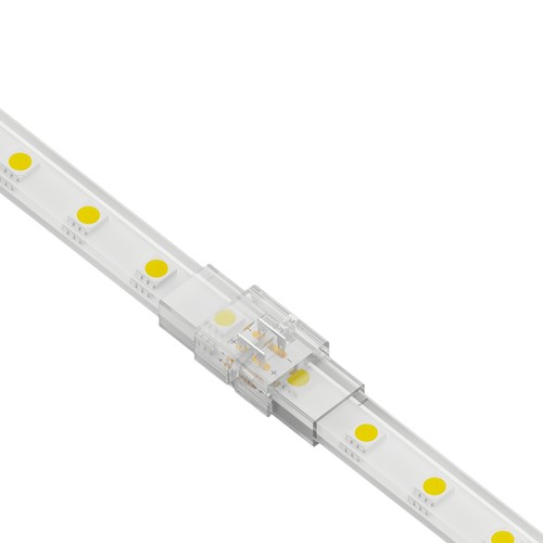 Connecteur étanche pour bande LED - 8mm, couleur unie, IP68, 5V-24V