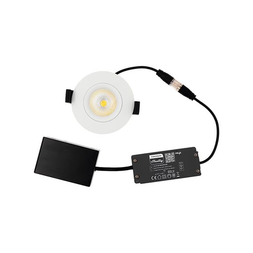 HiluX DS8 Tilt360 - Shelly Smart LED Infälld Spotlight, RA95, 2200-6500K, Vit