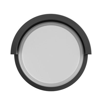 Applique murale 10W Verto Round Edge CCT, IP65 - 120lm/W, noir, 3-CCT, lumière asymétrique, extérieur/intérieur