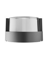 Applique murale extérieure 10W, CCT - 3 couleurs, lumière asymétrique, IP65, noir