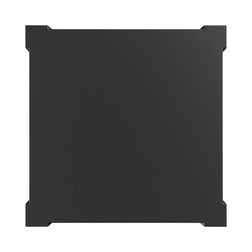 Applique murale 10W Verto Square Cup, CCT - 1200lm, IP65, noir, carrée, lumière asymétrique, intérieur / extérieur