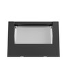 Applique murale 10W Verto Square Cup, CCT - 1200lm, IP65, noir, carrée, lumière asymétrique, intérieur / extérieur