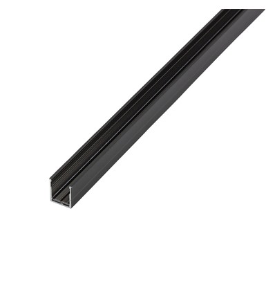 PicoTrack 2 Rail 100 cm - 12V, magnétique, anthracite, pour panneaux acoustiques / vitrines en verre / éclairage de fenêtre