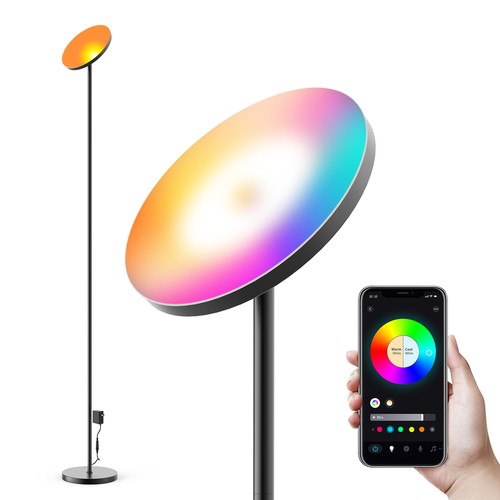 175 cm RGB+CCT golvlampa - Wifi+Bluetooth