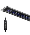 60-80 cm aquariumarmatuur - 18W LED, wit/blauw, verstelbaar