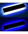 Armature d'aquarium 60-80 cm - 18W LED, blanc/bleu, réglable