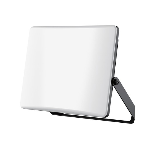 100W LED lyskaster - CCT, 3 lysfarger, frostet, arbeidslampe, utendørs